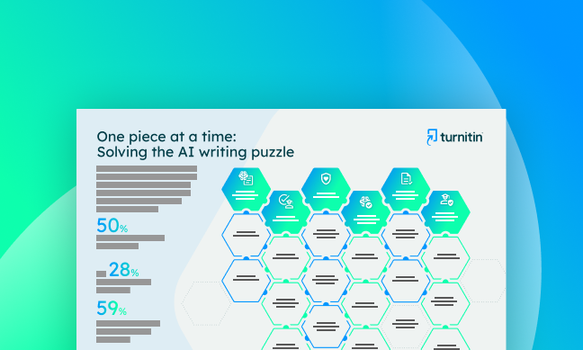 AI writing puzzle campaign tile